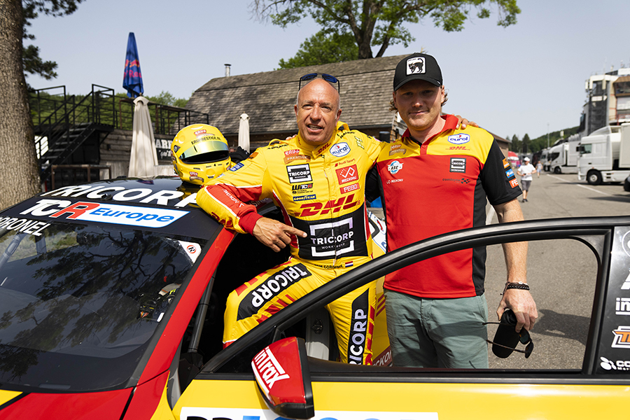 In TCR Europe Paulsen steps up for Coronel at the Norisring