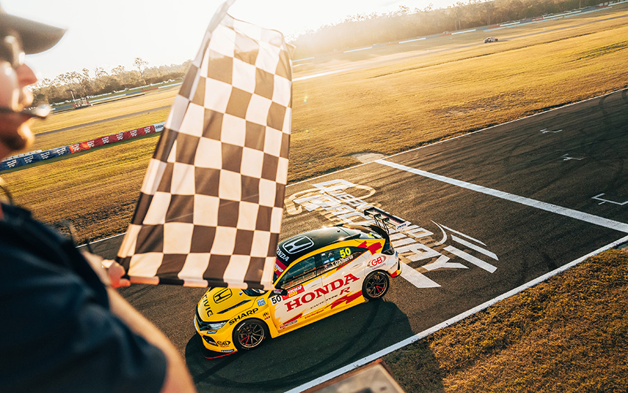 D’Alberto wins twice in TCR Australia at Queensland