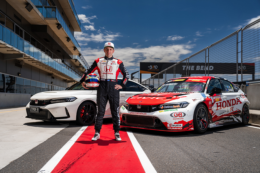 Honda Australia and Tony D&rsquo;Alberto return to 2024 TCR Australia