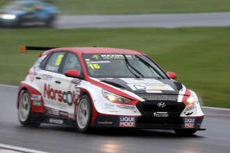 Darron Lewis in TCR UK with a JH Racing-run Hyundai i30 N