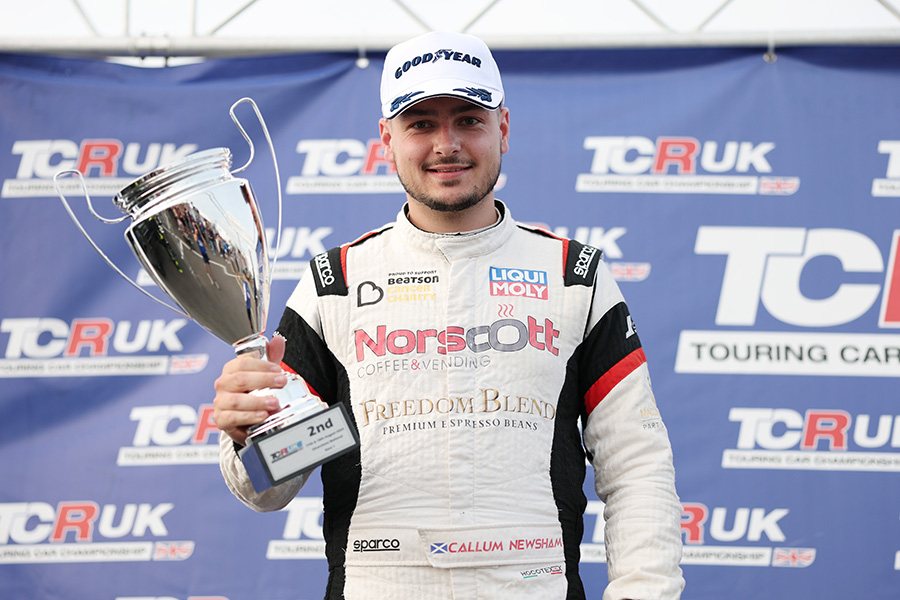 Newsham and Ebdrup are big movers in the Kumho TCR World Ranking