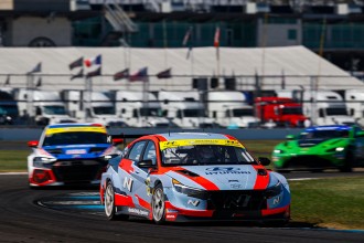 Brian Herta Autosport Hyundai cars make 1-2 at the Brickyard 