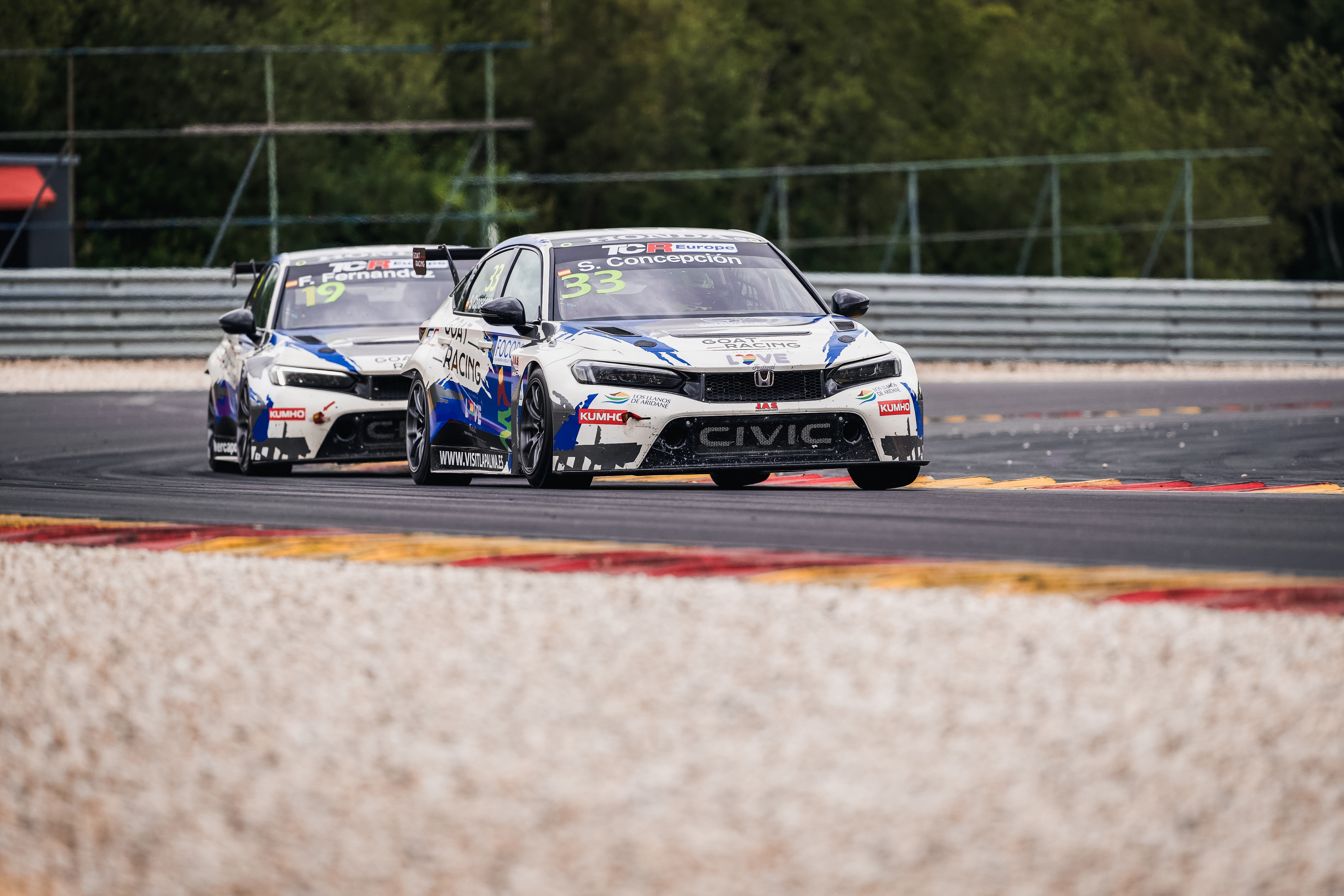 RC2 with Felipe Fernández and Santiago Concepción in TCR Europe