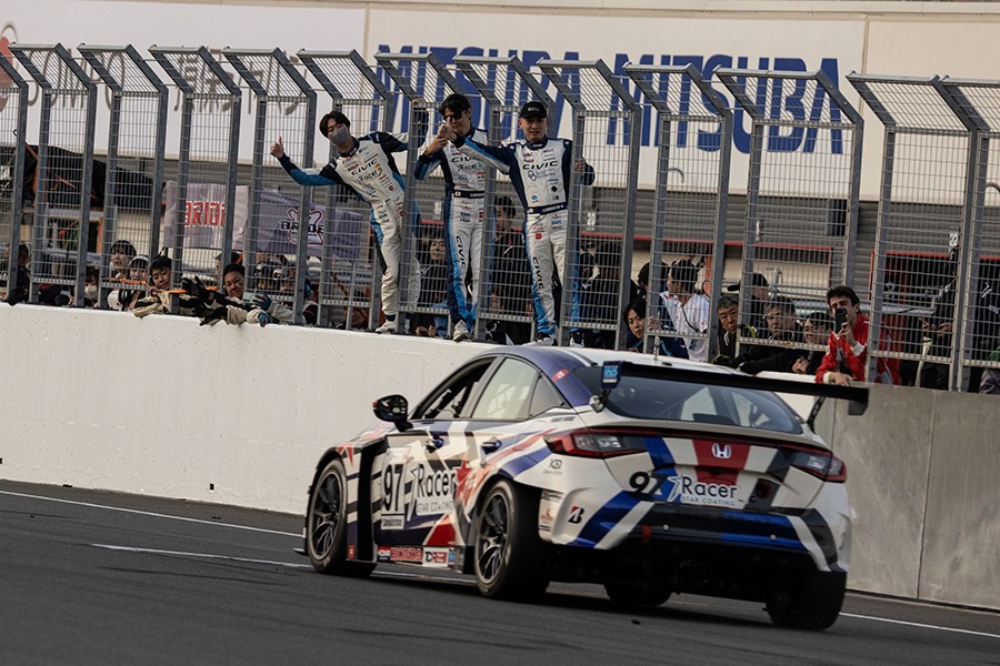 M&K Racing Honda Civic wins Super Taikyu opener at Motegi