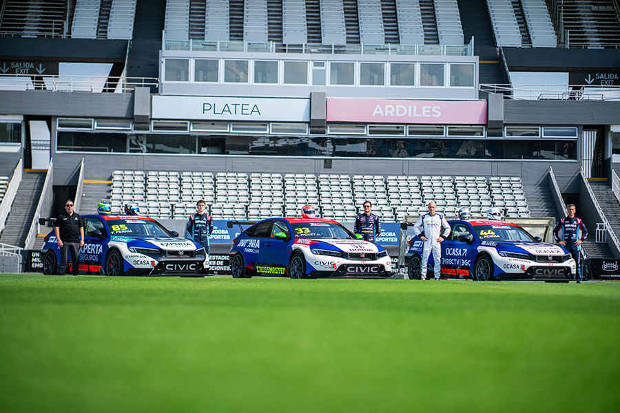 Honda YPF Racing presents five-car team for TCR South America