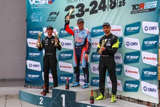 Adam Kout makes a clean sweep at the Slovakiaring