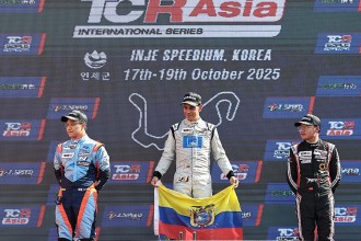 Diego Moran completes a hat-trick of TCR Asia wins at Inje 