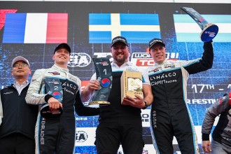 Thed Björk back to the top spot with Yann Ehrlacher second