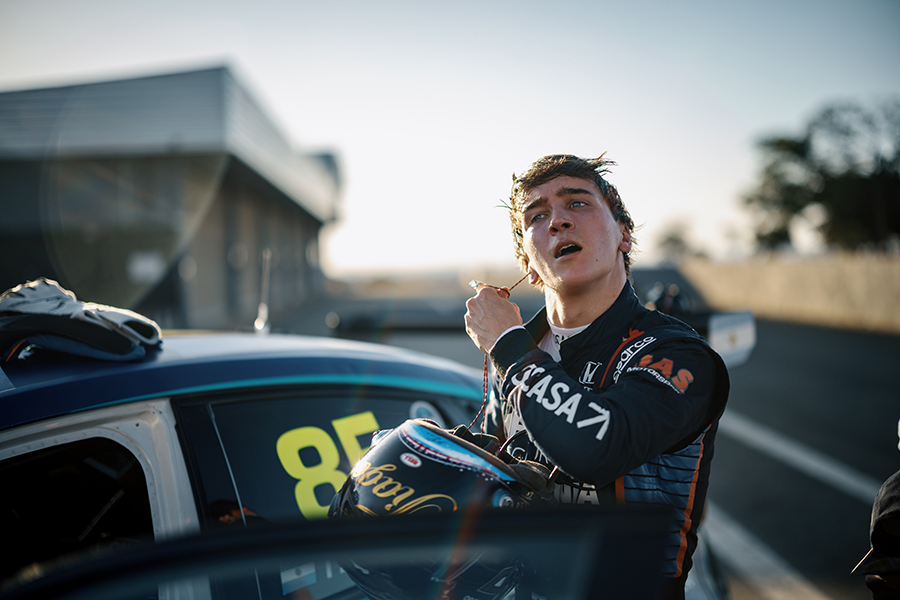 Tiago Pern&iacute;a is aiming for stepping up to TCR Europe